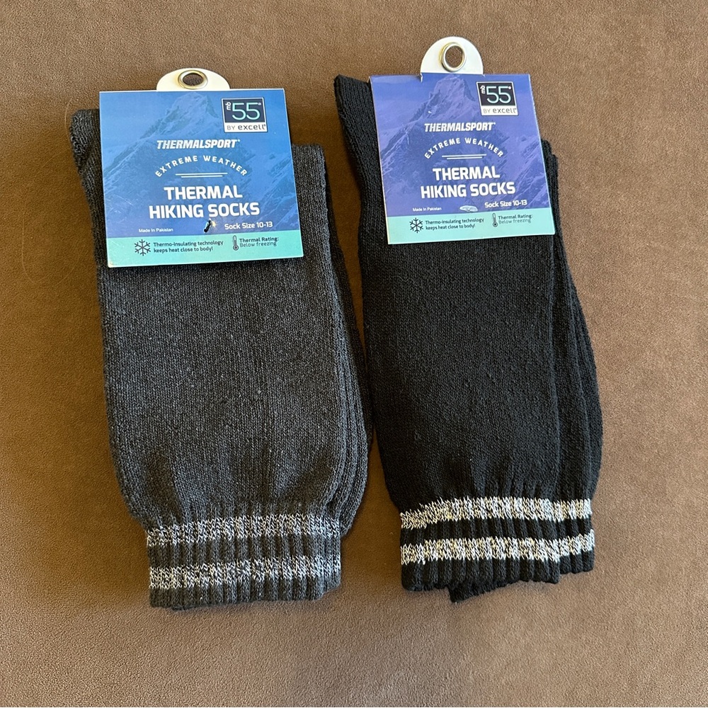 Thermalsport Thermal Hiking Socks *2 Pairs